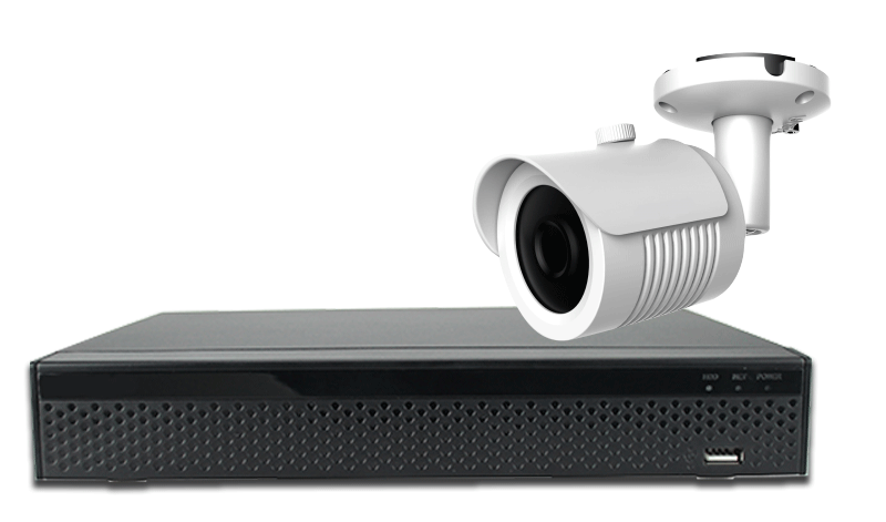 Kit video surveillance type Coaxial